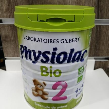 PHYSIOLAC BIO 2 IEME AGE LAIT 800G